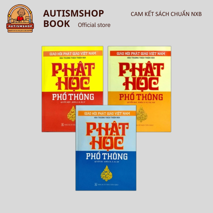 Sách - Combo 3 cuốn Phật Học Phổ Thông