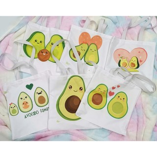 Túi tote quả bơ avocado TT10 dễ thương hoạt hình