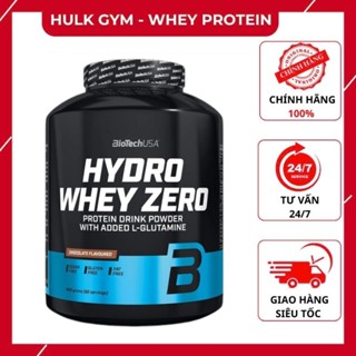 Sữa tăng cơ BioTechUSA Hydro Whey Zero, 4 Lbs (1,816 Kg) nhập khẩu Mỹ HULKGYM- WHEYPROTEIN