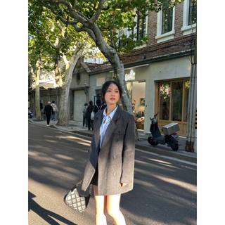 [Sẵn] Áo Khoác Blazer Dạ Tweed Vest Nữ Kiểu Công Sở Mặc Tết Bigsize Kiểu Hàn Quốc Mùa Thu Đông Đi Đà Lạt Chali AD2475