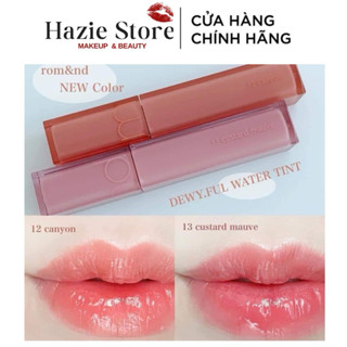 Son Tint Bóng, Siêu Lì Romand Dewy-ful Water Tint 5g | Dewyful 03 - 04 - 12 - 13