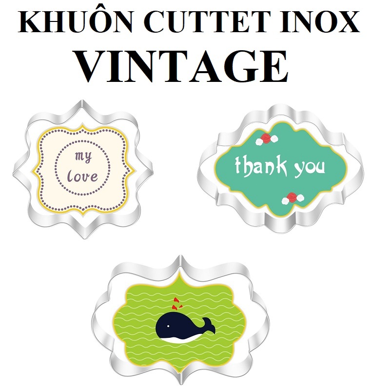 KHUÔN INOX CUTTER VINTAGE ( 2602.000)