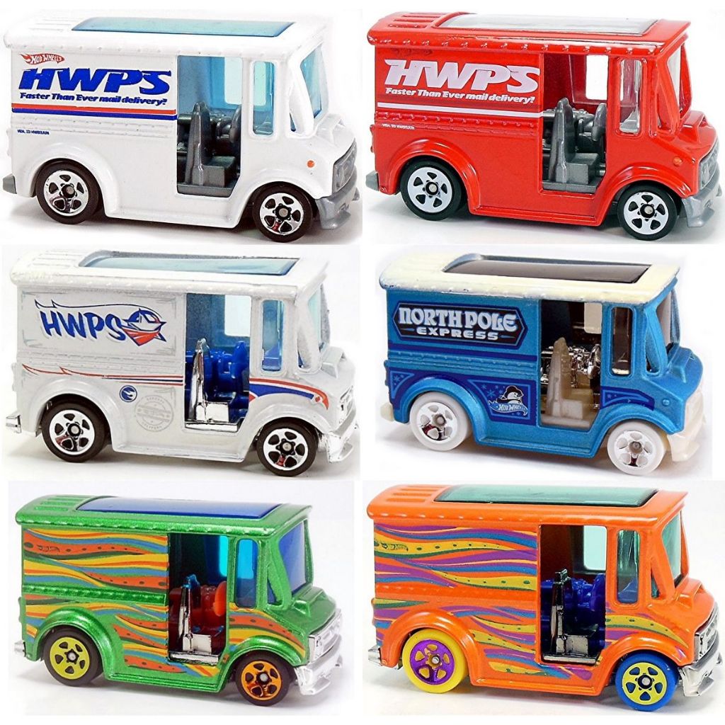 Xe đưa thư van mô hình Hot Wheels Bread Box