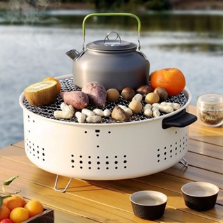 Bếp Nướng Than Hoa , Bếp Nướng Thịt BBQ, Không Khói Chất Liệu Thép Cao Cấp Không Gỉ
