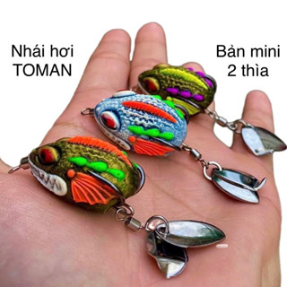 Nhái hơi thái lan TOMAN mini body mềm dai lưỡi bkk chống vướng tốt