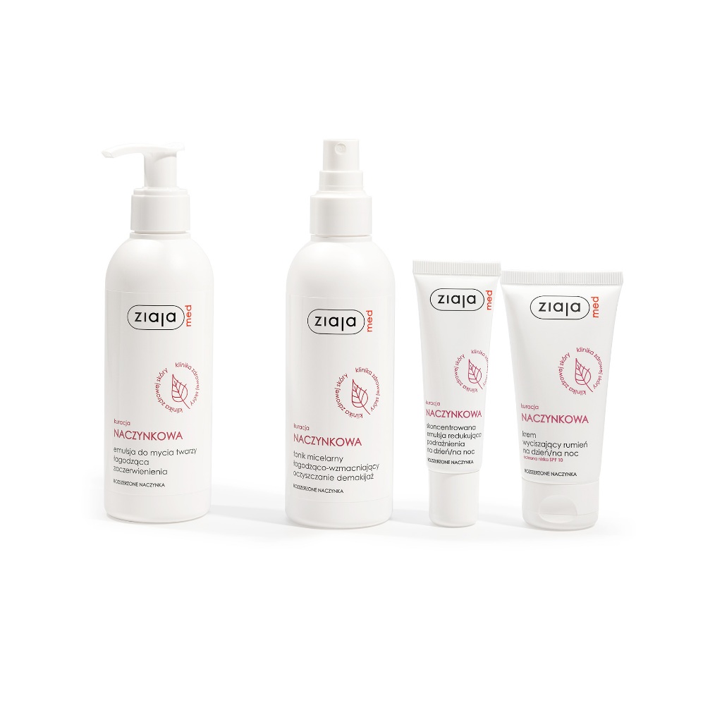 Kem dưỡng Ziaja Med Naczynkowa 50ML Dưỡng Ẩm, Phục Hồi, Giúp Làm Dịu Da, Giảm Kích Ứng