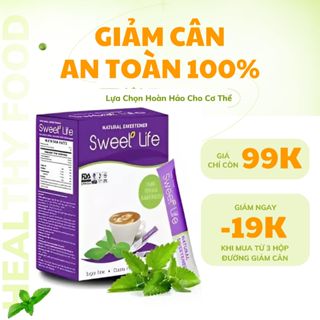 Đường Ăn Kiêng Cỏ Ngọt TraLy 0 calo Vị Ngọt Tự Nhiên Dành Cho Tiểu Đường, Người Giảm Cân