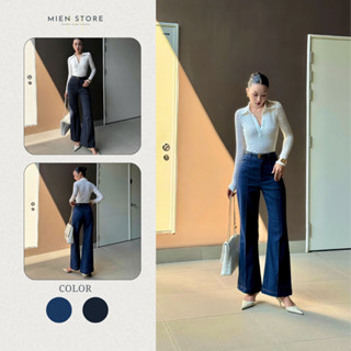  Quần Jeans nữ ống suông loe công sở Lisa Women MIEN STORE 2 