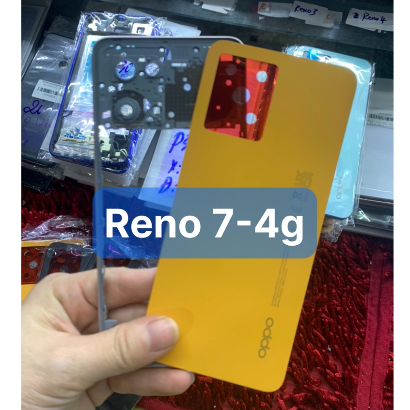 Oppo Reno 7-4G,Lưng vỏ không xương điện thoại Oppo Reno 7-4G