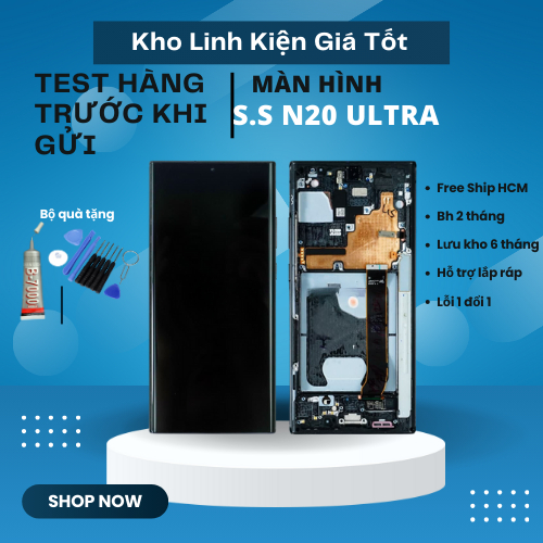 Màn hình Samsung note 20 Ultra Oled có Khung