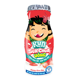 Thùng sữa chua uống Kun 48 chai x 90ml - đủ vị