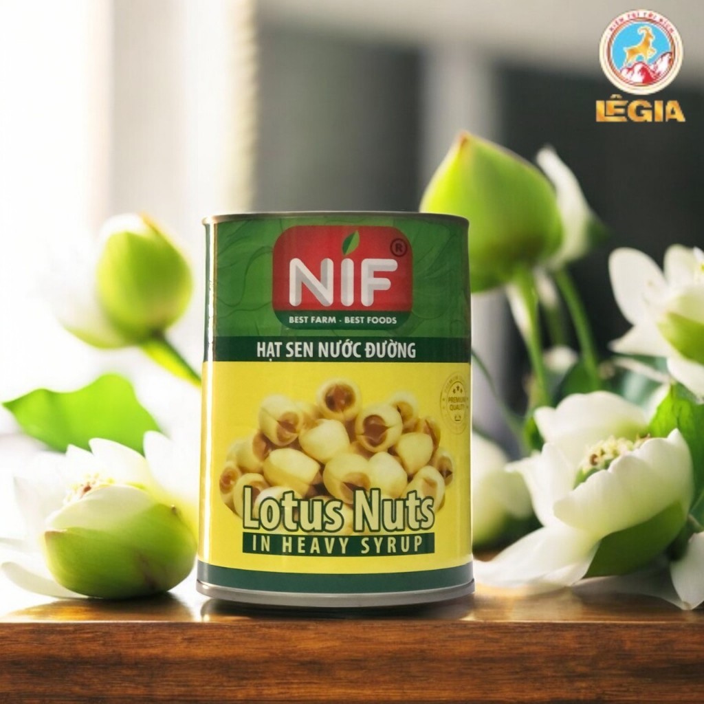 HẠT SEN NGÂM ĐƯỜNG NIF 560G