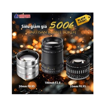 Ống kính TTartisan 50mm f0.95 siêu bokeh - cho bức ảnh đầy chất nghệ thuật