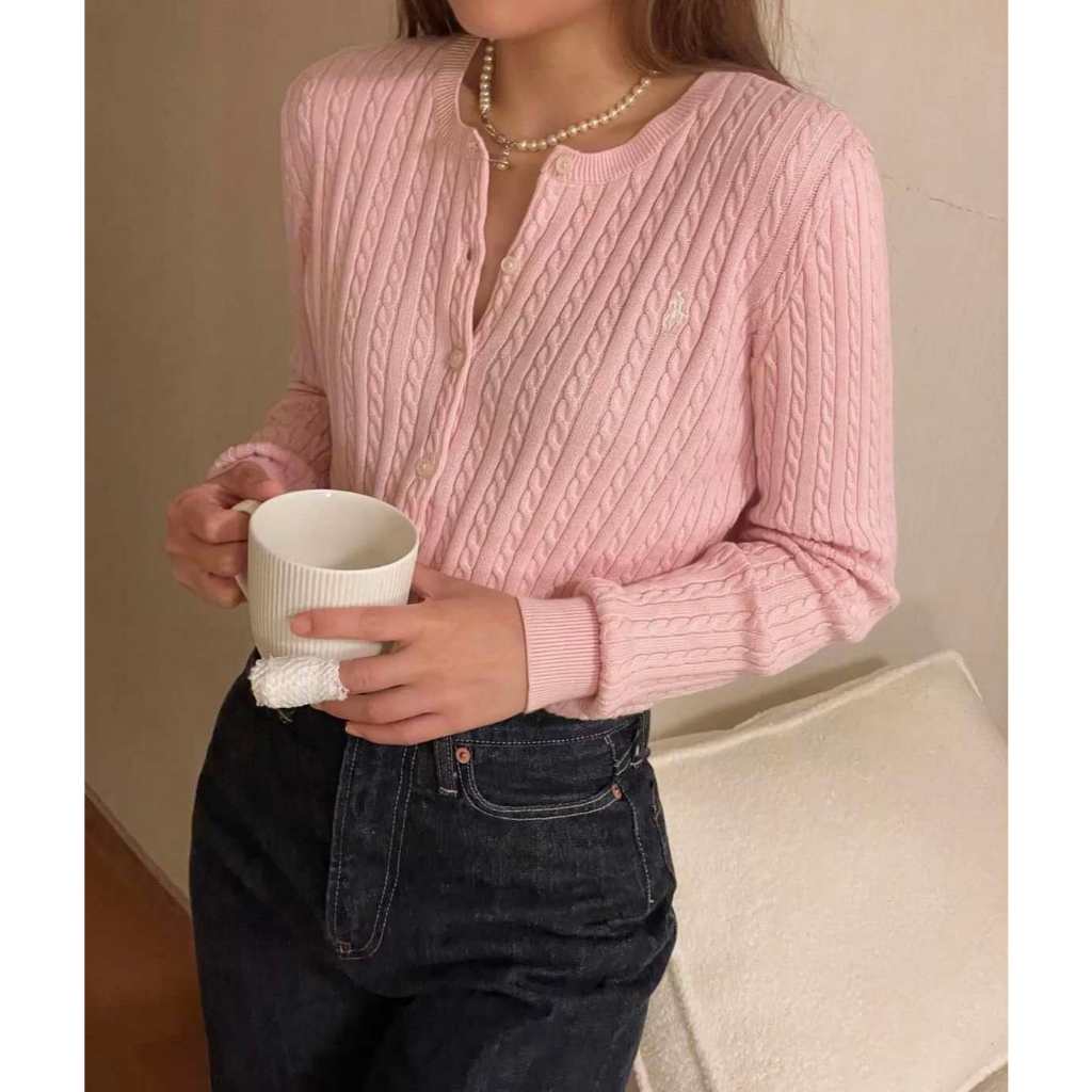 [CHÍNH hÃNG] Áo len Polo Ralph Lauren RL Ralph Pony Logo