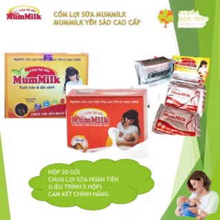 Cốm lợi sữa Mummilk chính hãng - cốm lợi sữa cho mẹ sau  sinh của viện phụ sản Tw, sữa mẹ đặc mát