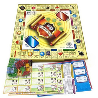Bộ cờ Tỷ Phú lớn kích thước 43x44cm. - Văn phòng phẩm Thu Thảo