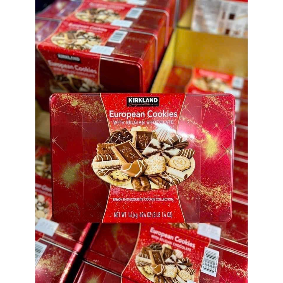 Bánh Chocolate European Cookies Kirkland Mỹ
