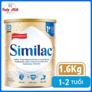   Date 8 2026  Sữa Similac 5G số 1+  Lon 1,6kg  Cho bé 1-2 tuổi  