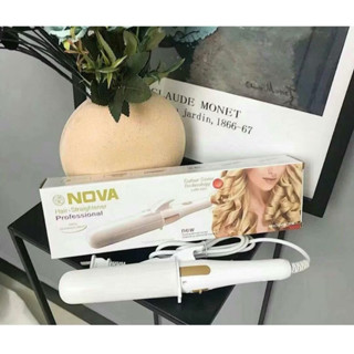 Máy uốn duỗi tóc đa năng Nova 2in1 tiện lợi mang đi du lịch - Máy uốn tóc tạo kiểu NOVA 2 chức năng uốn và ép thẳng tóc