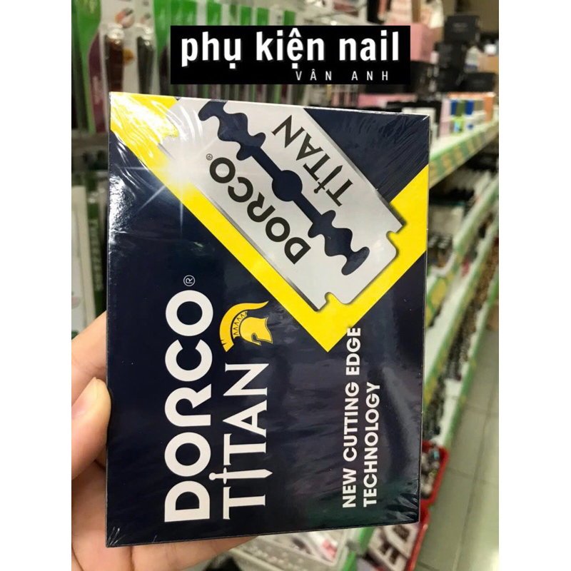 DAO LAM DORCO TITAN (GIÁ 1 VỈ 100 LƯỠI)