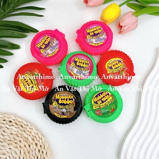 Kẹo Cao su Bubble Rolls/ Kẹo Cuộn Habbule su quận siêu dài nhiều vị, đồ ăn vặt tuổi thơ