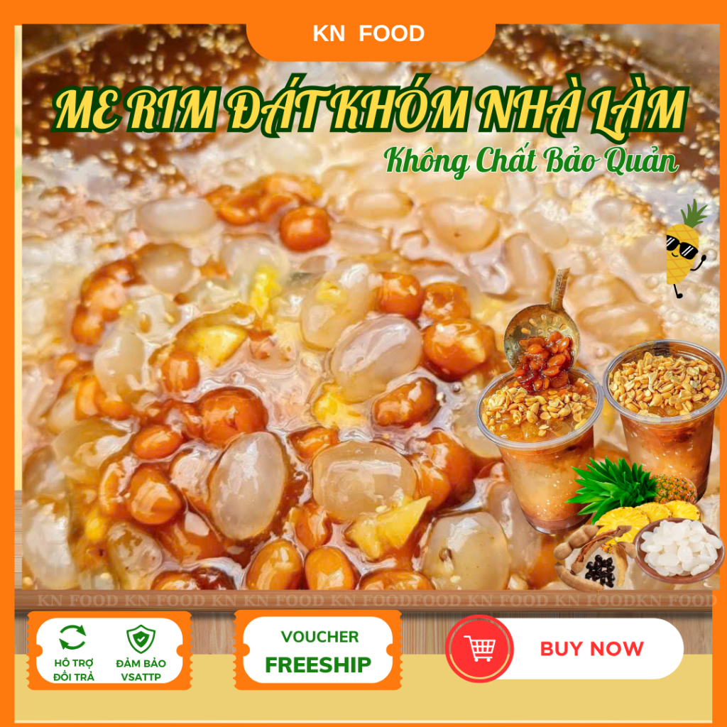 Me Rim Hạt Đác Và Khóm Nhà Làm Hủ 500g Hạt Đác Tươi Rất Ngon Thanh Mát Ngày Nắng Nóng Tặng Kèm Đậu Phộng