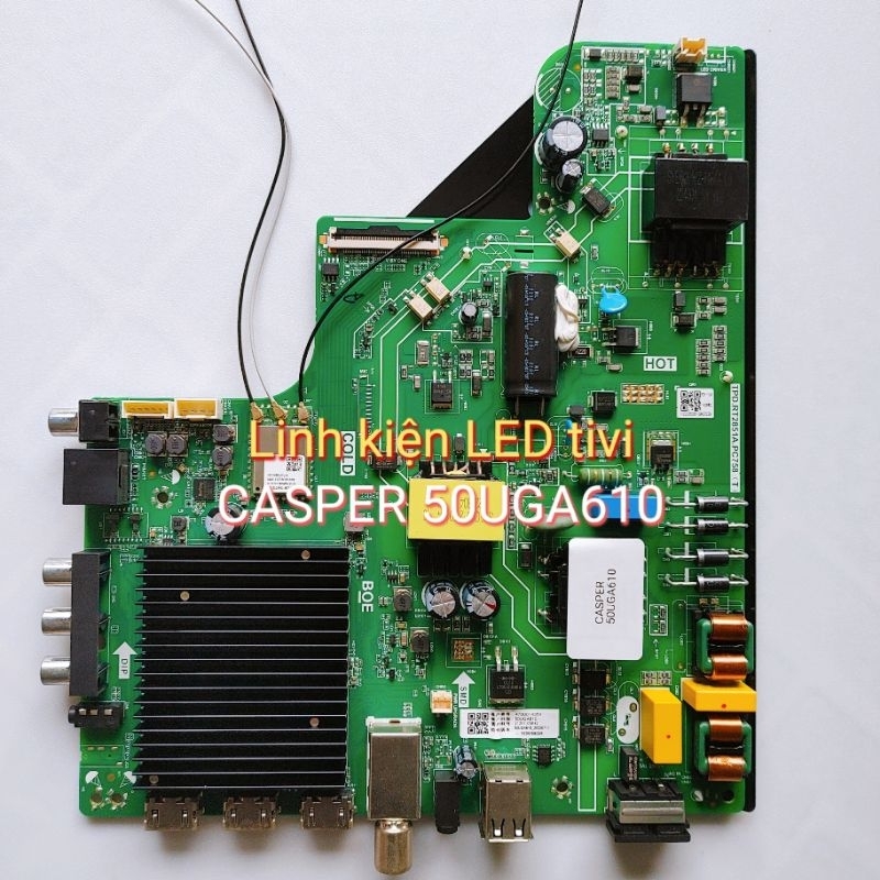 Bo khiển liền nguồn tivi CASPER 50UGA610