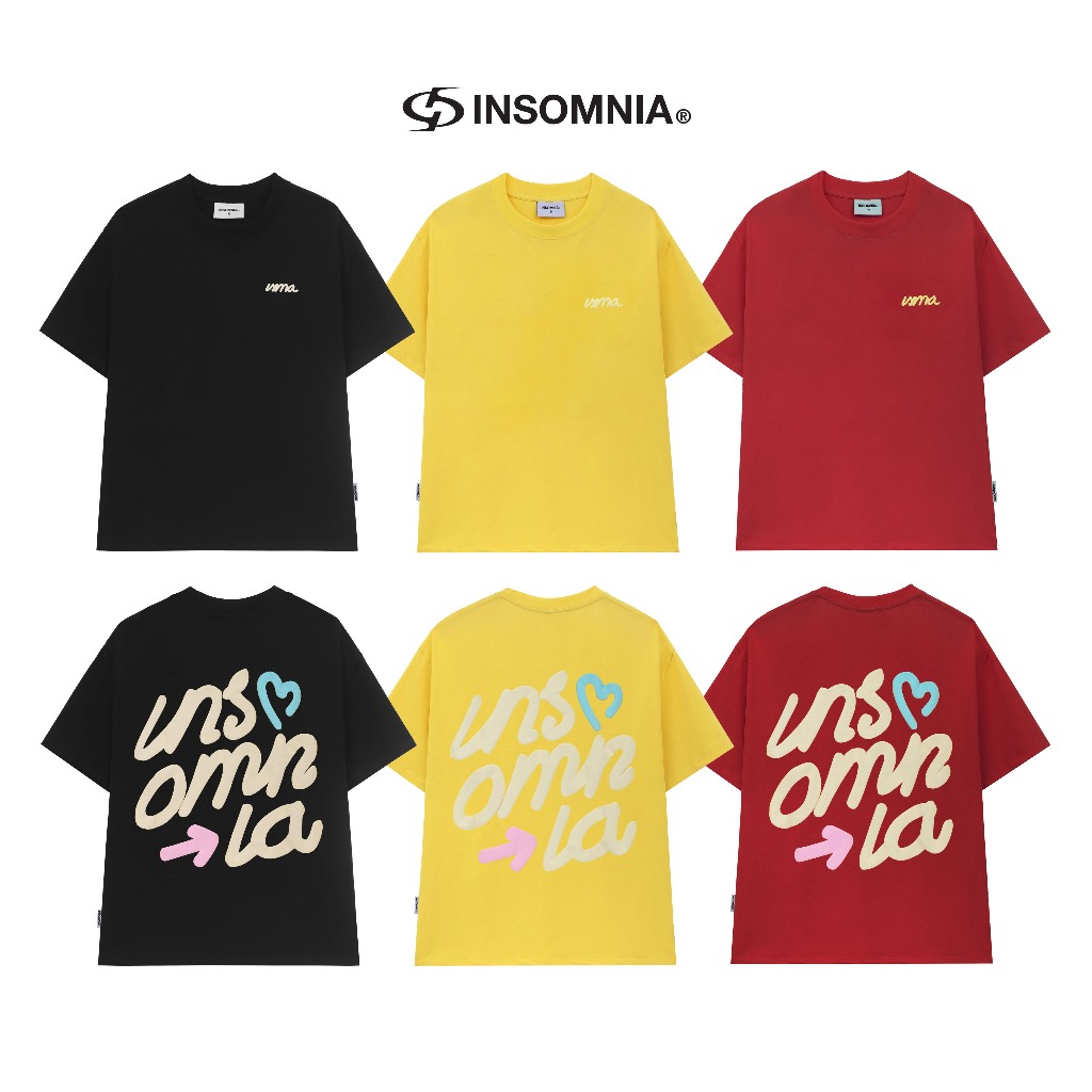 Áo Thun Oversize 280GSM In Phồng Ver 1 INSOMNIA Unisex Local Brand - TS039 | BigBuy360 - bigbuy360.vn