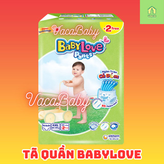 (Size lớn) Tã bỉm QUẦN BabyLove size to nhất 3XL/ 4XL/ 5XL 33+2 miếng