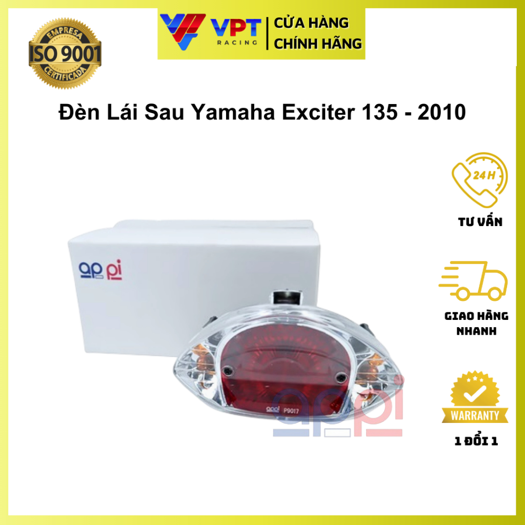 Cụm đèn hậu lái sau Spark 135 Ex135 Lc135 Exciter 135 2010 4 số ex nhỏ chính hãng Malaysia