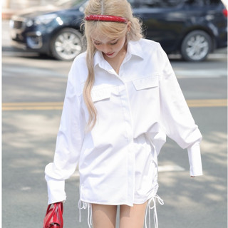 Set đồ nữ MA CHÉRIE Flocon Gồm Áo Sơ mi Và Quần Short (Tách Set) - Áo & Váy