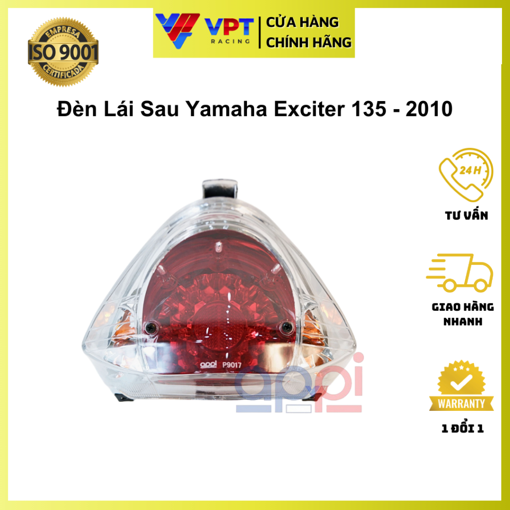 Cụm đèn hậu lái sau Ex135 Lc135 Exciter 135 Spark 135 2010 4 số ex nhỏ chính hãng Malaysia