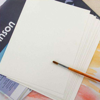Giấy Canson A4 mỏng ĐL 110gsm: xấp 10 tờ - Văn phòng phẩm Thu Thảo