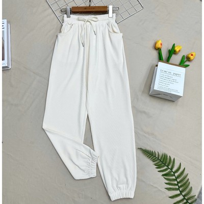 Quần nỉ nữ NQ38 Jogger có túi sườn và túi hậu Loza LQ114223