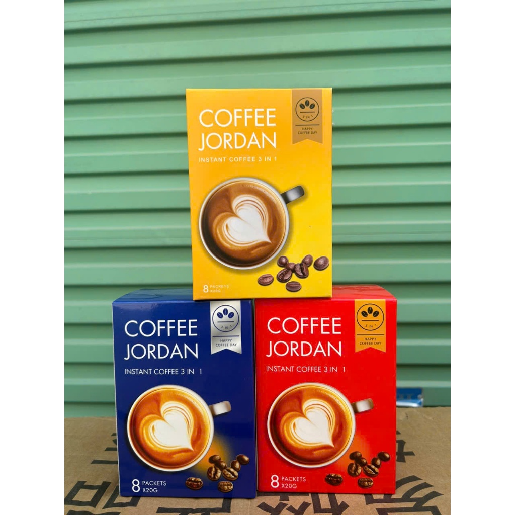 [Tết] Cà phê jordan chống lưng giỏ quà tết - sẵn 3 màu