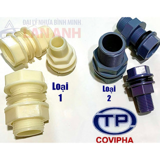 Ép Thùng Phuy- Ốc Ép Phuy Bồn Nước Nhựa COVIPHA Size 21 Đến 60.