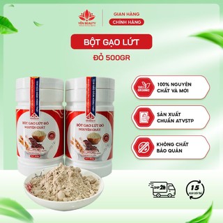  Bột gạo lứt yến mạch giảm cân YẾN BEAUTY hộp 500g hỗ trợ tăng tiết sữa mẹ bầu 