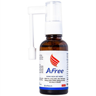 ￼Xịt họng AFree Thái Minh (Chai 30ml) [vfree, afee, vfee, betadine, thảo dược]