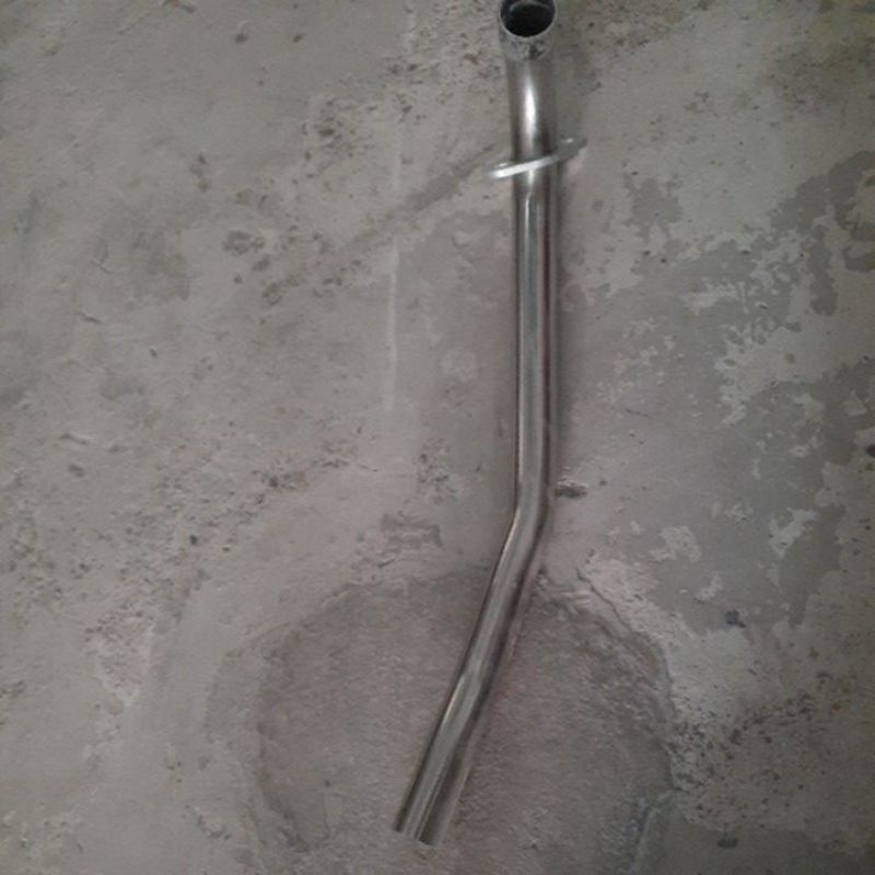 Cổ Pô inox cho wave dream size 27mm
