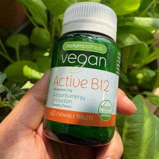 🌼 (Hàng Úc) Date 06/2026 - Vitamin B12 thuần chay Naturopathica Vegan Active B12 60 viên sản phẩm hữu cơ hỗ trợ sức khỏe