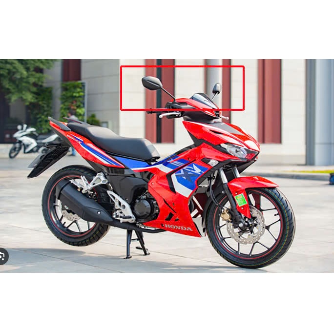 Kiếng hậu Winner, Winner X Trái + Phải ( có ốc + cao su ) ( 1 Cây )