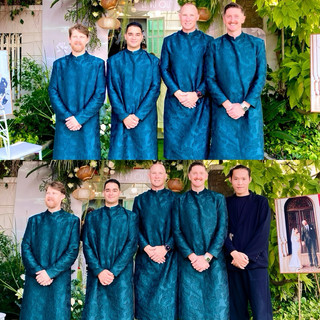 [BIGSIZE 5XL, HOẢ TỐC 2H] ÁO DÀI CÁCH TÂN NAM LỤA GẤM ĐỦ MÀU KHÔNG KÈM QUẦN MẶC BÊ BƯNG QUẢ, ĐI TIỆC, CƯỚI HỎI