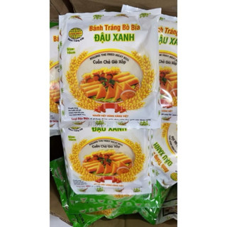 [Giá sỉ]Comboo 10 gói bánh tráng bò bía đậu xanh cuốn đậu xanh