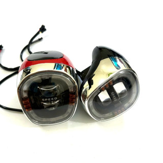 Đầu đèn Milan to xe điện 133, Giant 133s, 133S Plus. M133 mini Plus đời mới hoặc xe Milan