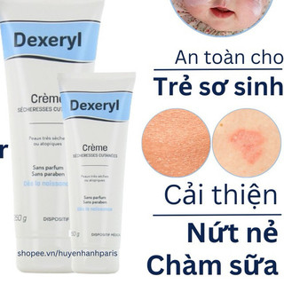 Kem Dưỡng Dexeryl Cream 50g 250g Pháp Dưỡng Ẩm, Dưỡng Da Cho Da Khô, Nẻ, Chàm