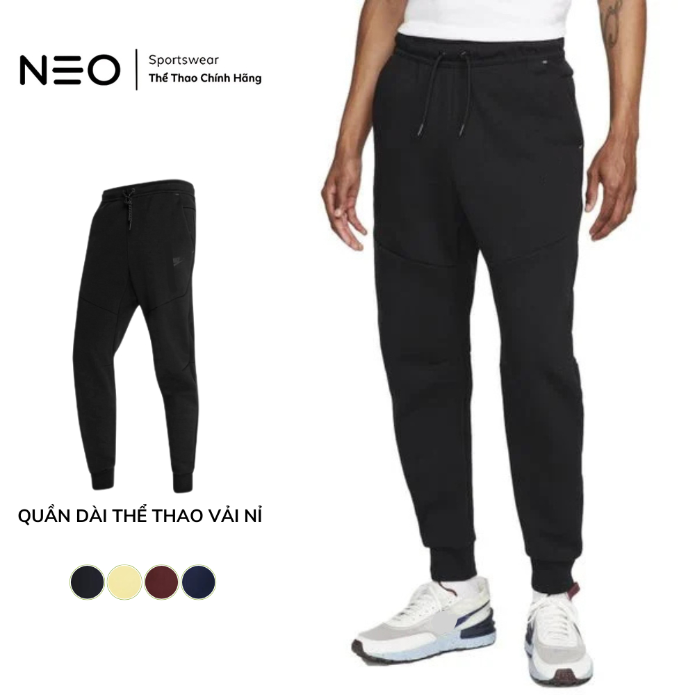 Quần Jogger Thể Thao Nam Vải Nỉ Co Giãn Giữ Nhiệt N.KE Tech Fleece Joggers Neoshopvn PM061