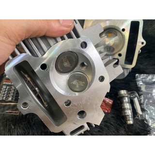 Full Bộ đầu lòng Wave 54 56 dài 78 ( Đầu Xupap 24 28 Cam lò gối bầu Cò tôi đen Lò Xo Đầu 2.8 )