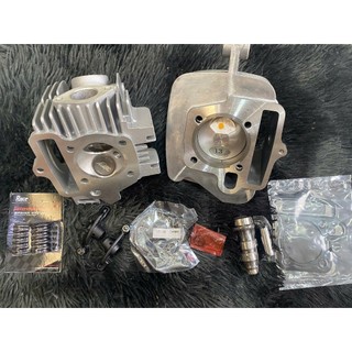 Full Bộ đầu lòng Wave 54 56 dài 78 ( Đầu Xupap 24 28 Cam lò gối bầu Cò tôi đen Lò Xo Đầu 2.8 )