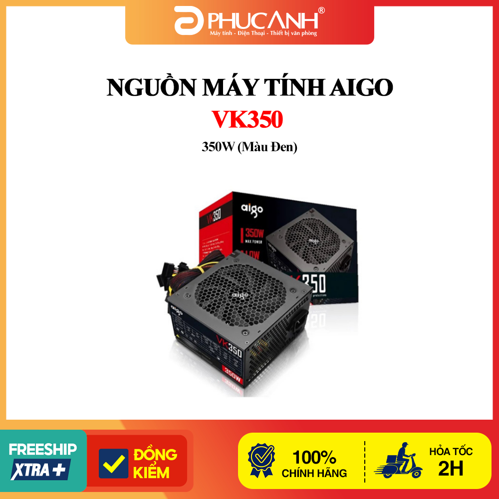 Nguồn máy tính AIGO VK350 - 350W