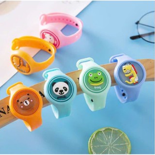 Đồng hồ chống muỗi - đồng hồ tinh dầu chống muỗi có đèn phát sáng - Đồng hồ hoạt hình dễ thương an toàn bảo vệ bé S3